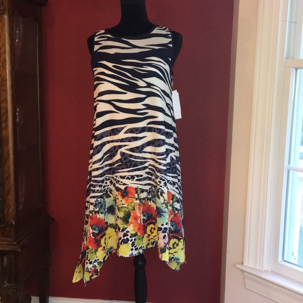 Robbie Bee Asymmetrical Dress